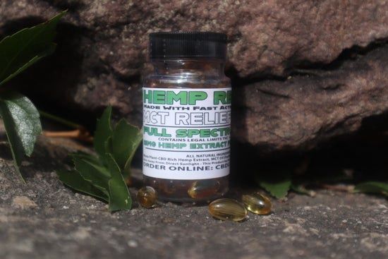 Full-Spectrum CBD in MCT 50ct Capsules 50mg each