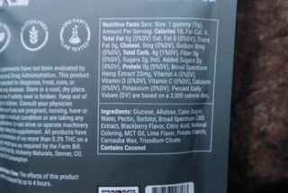 Alchemy Naturals 750mg TCH-Free, Blackberry-Lime