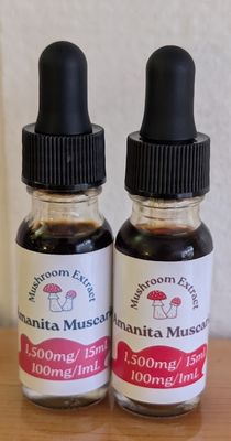 Amanita Muscaria 10:1 Tincture 30ml (1oz) Bottle
