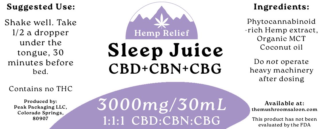 Sleep Juice