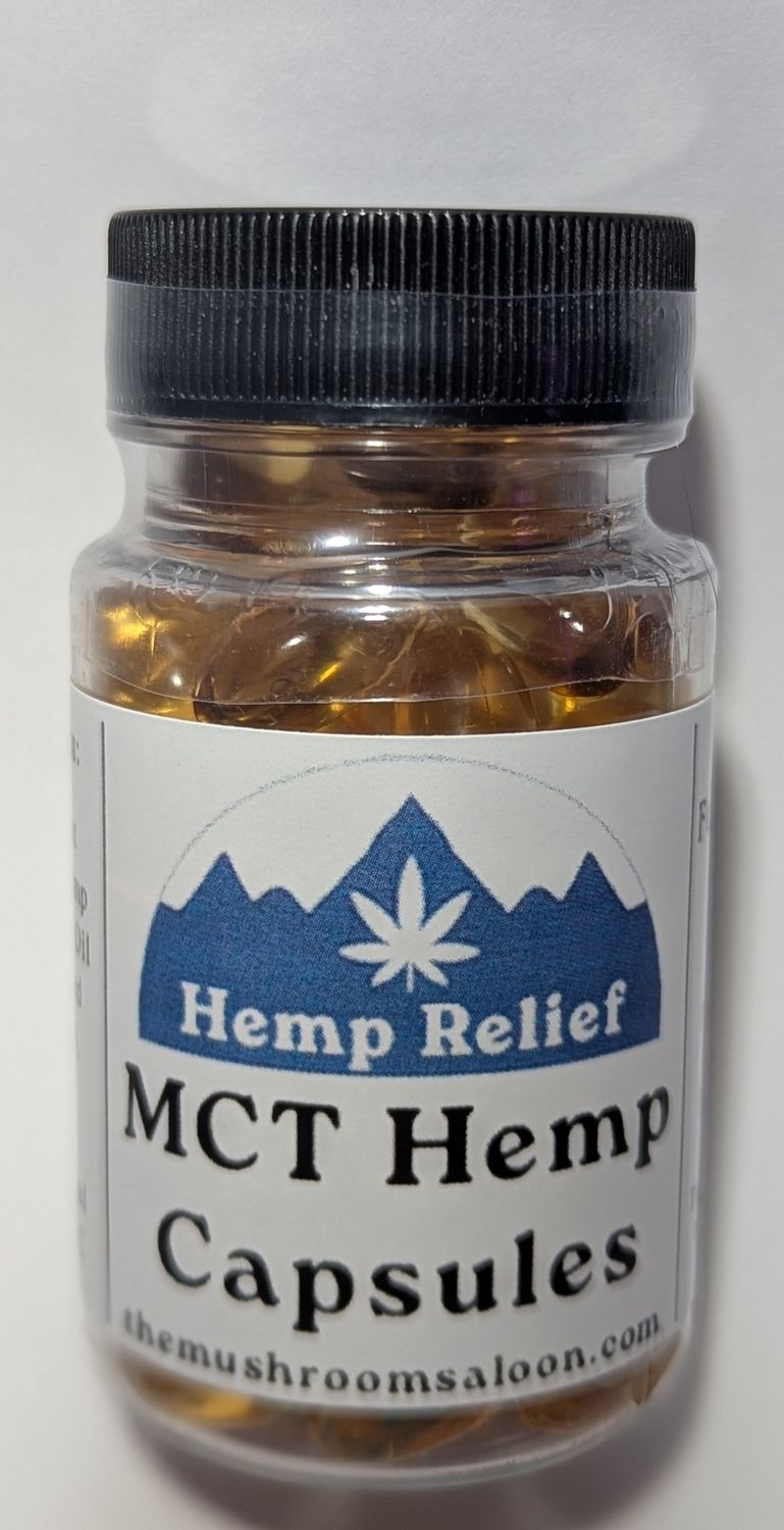 Full-Spectrum CBD in MCT 50ct Capsules 50mg each