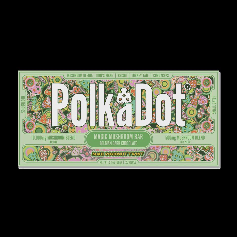 Polka Dot Chocolate Bar