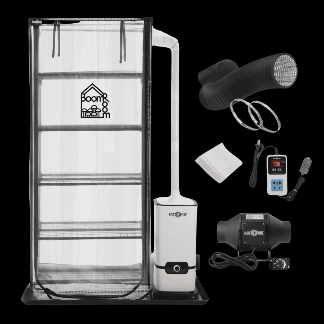BoomRoom 2 - Automated Martha Tent Mushroom Grow System