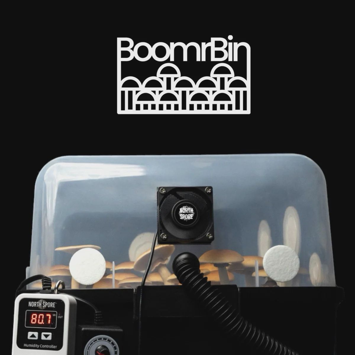 Boomer Bin Monotub grow kit (automated)
