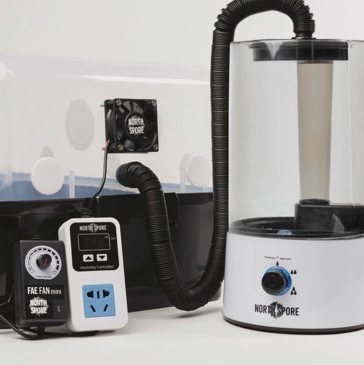 Boomer Bin Monotub grow kit (automated)