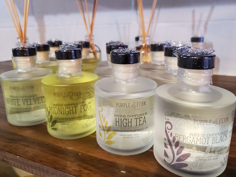 Purple Fern Reed Diffuser