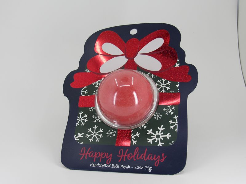 Christmas Bath Bombs Red