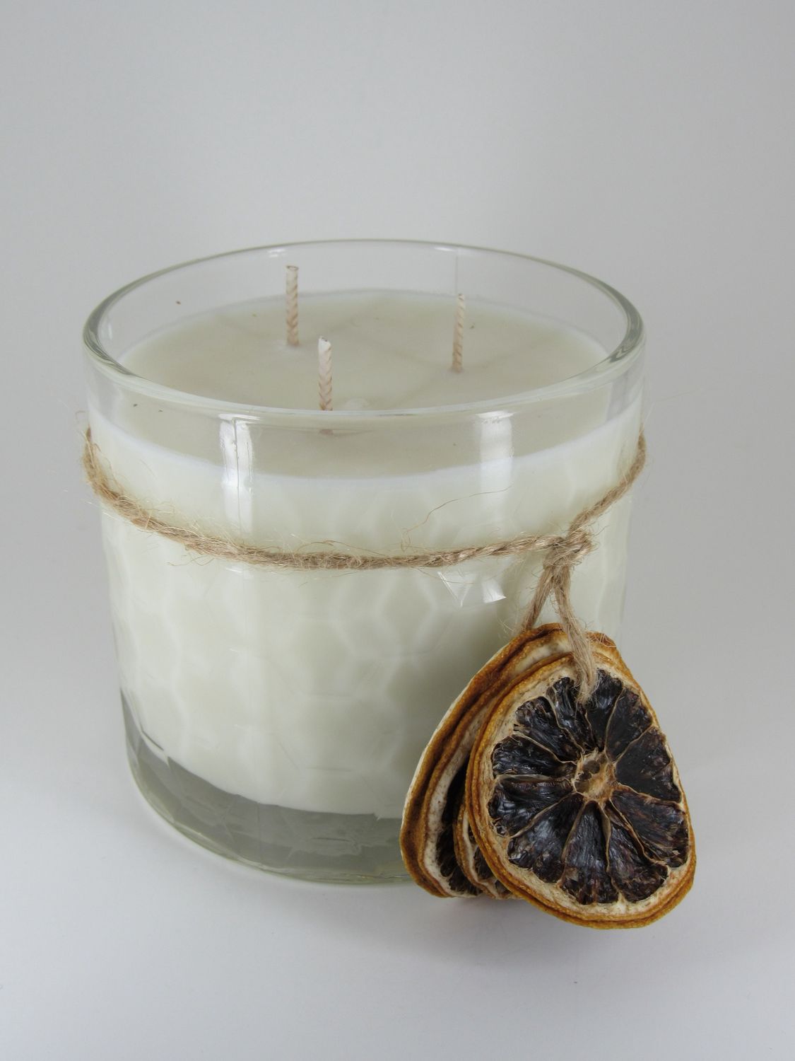 3 Wick Holiday Candles, scent: Cheers