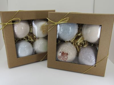 Purple Fern Holiday Bath Bomb Set of 4 Purple Fern Holiday Bath Bomb Set of 4