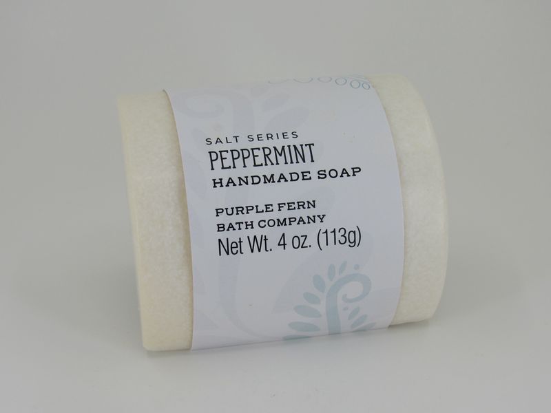 Salt Bar Soap Peppermint