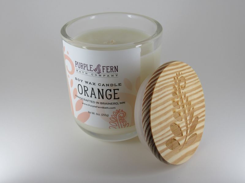 Jar Candle Orange
