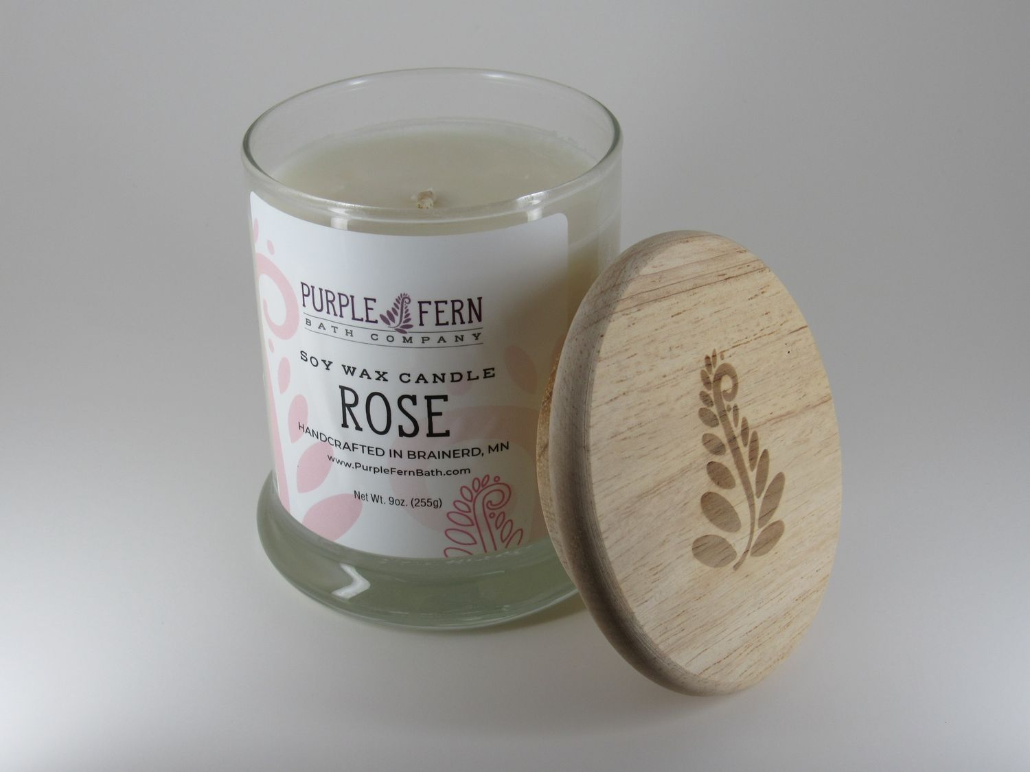 Jar Candle Rose, Color: Clear Tumbler