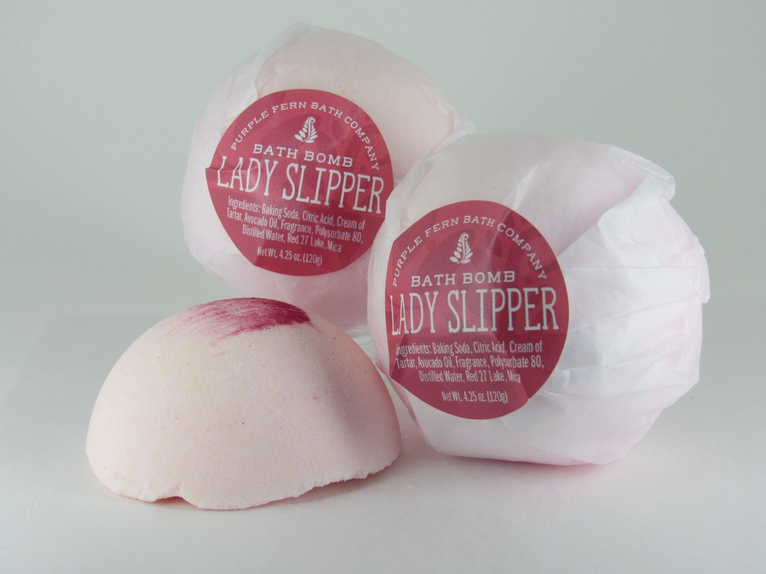 Bath Bomb Lady Slipper