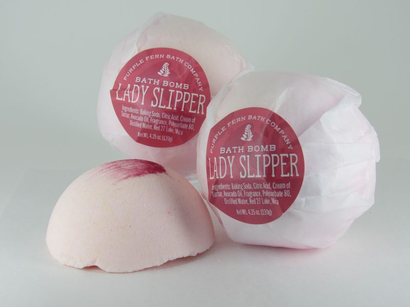 Bath Bomb Lady Slipper