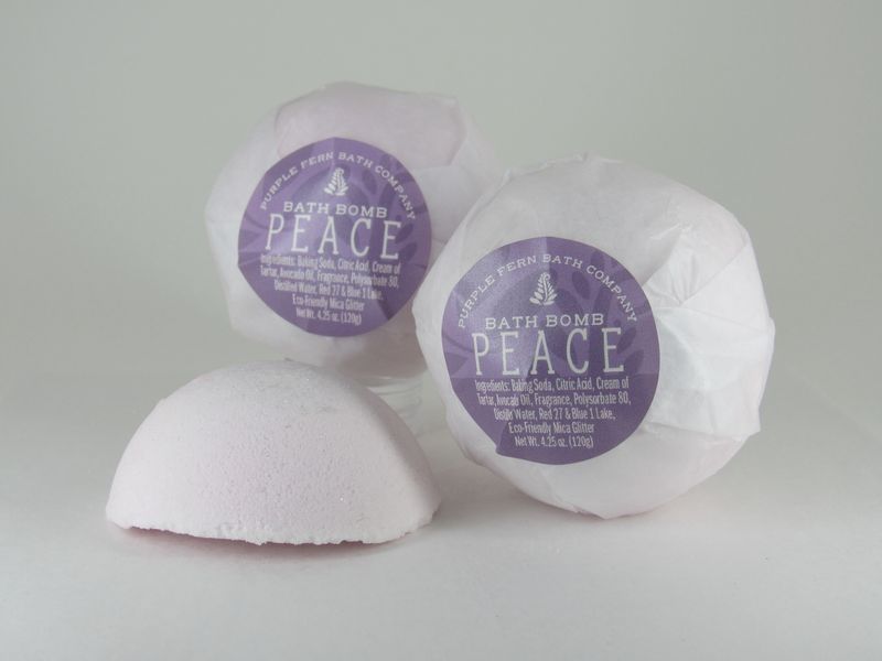 Bath Bomb Peace