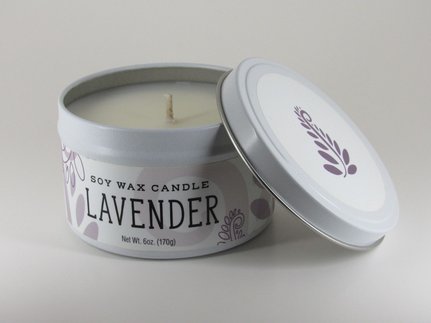 Candle Tin Lavender