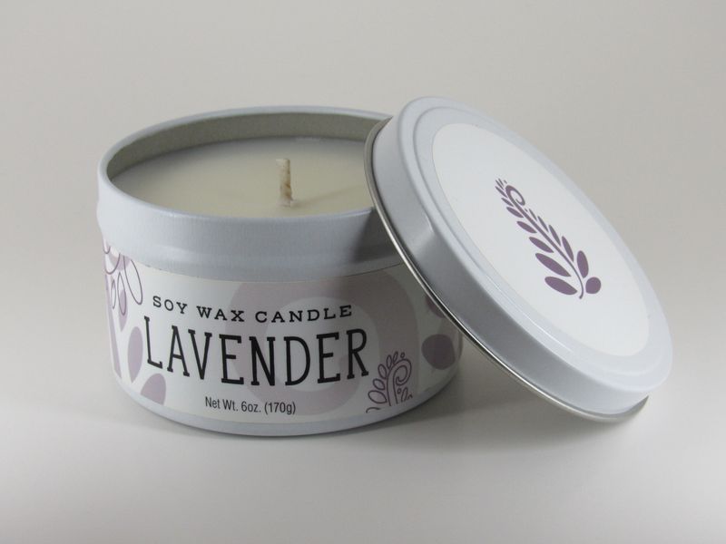 Candle Tin Lavender