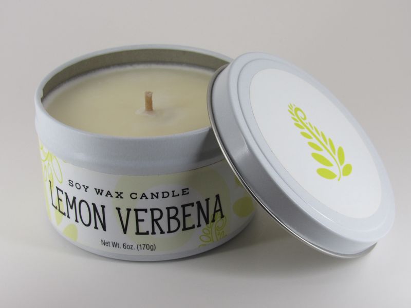 Candle Tin Lemon Verbena