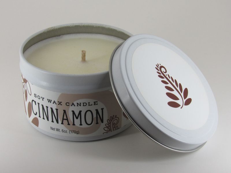 Candle Tin Cinnamon