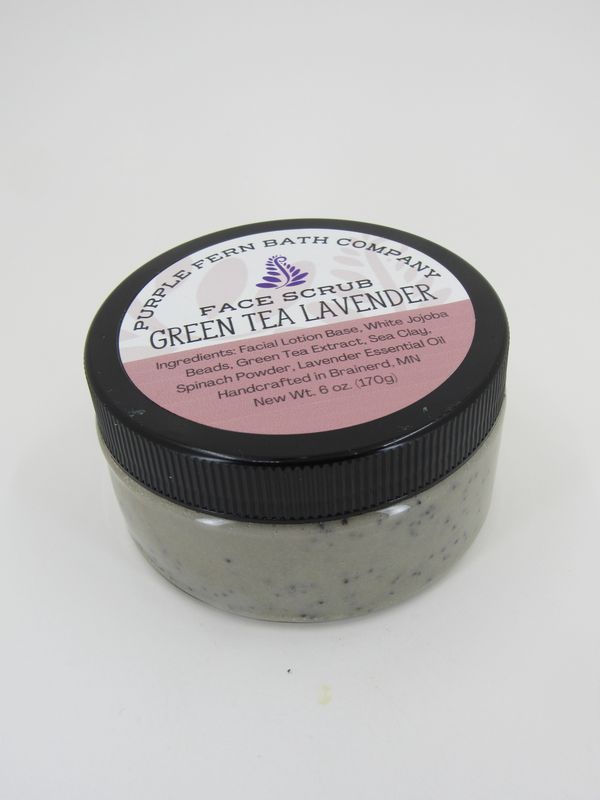 Face Scrub Green Tea Lavender