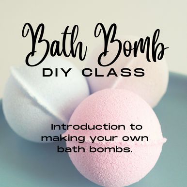 DIY Bath Bombing Making Class