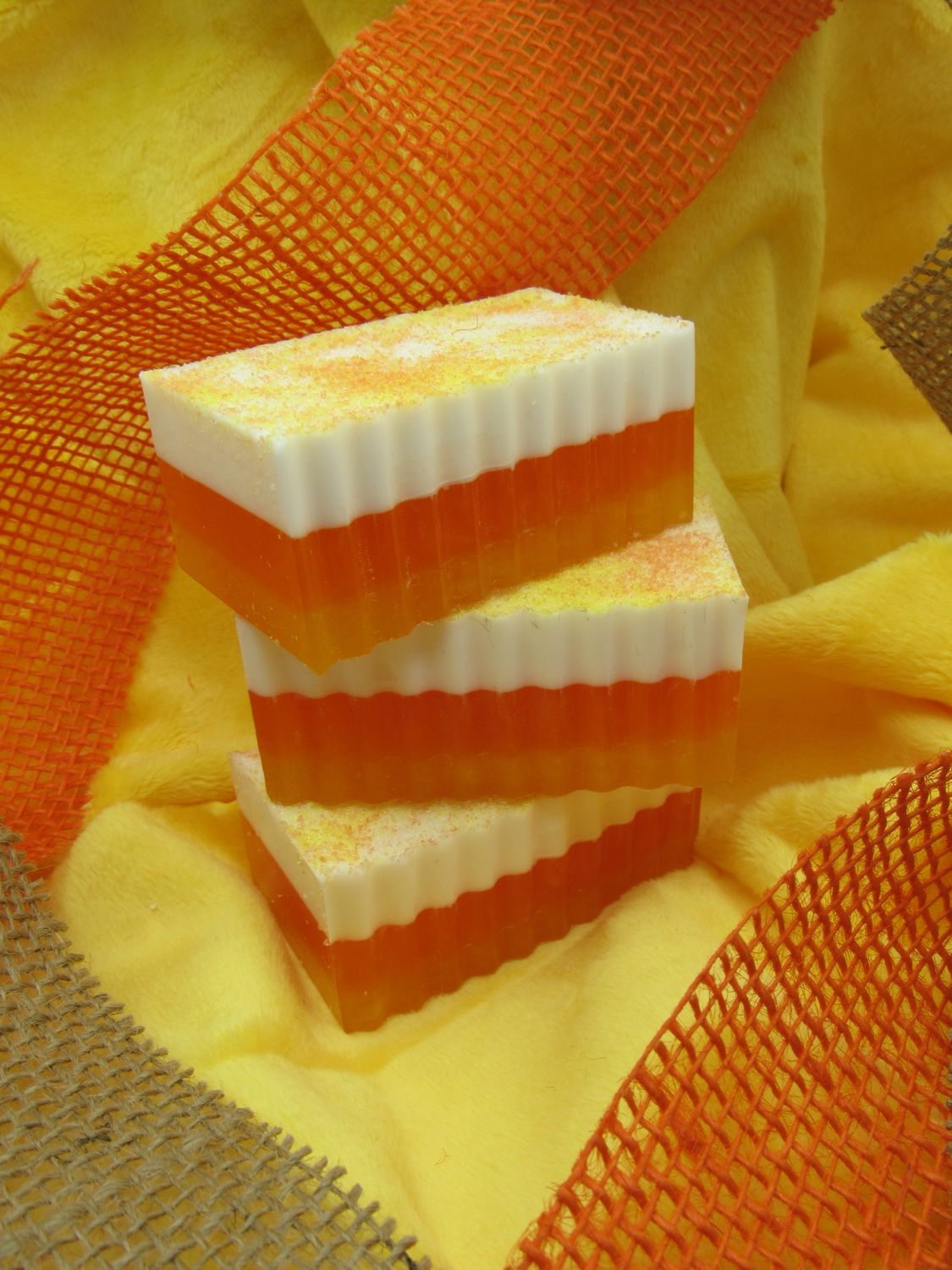 DIY Candy Corn Soap Class