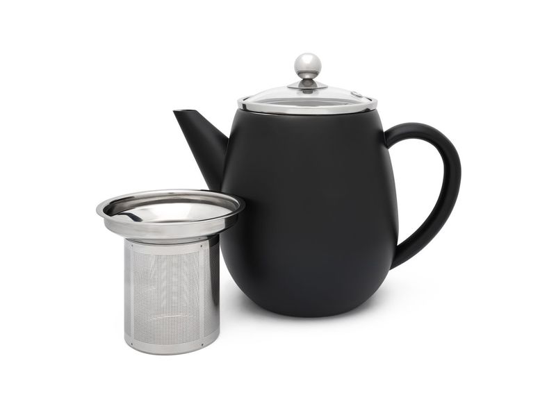 Bredemeijer theepot EVA 1.1 ltr zwart