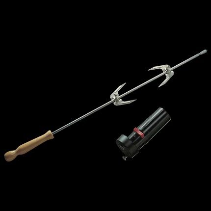 Barbecook Universeel draaispit met motor voor houtskoolbarbecues