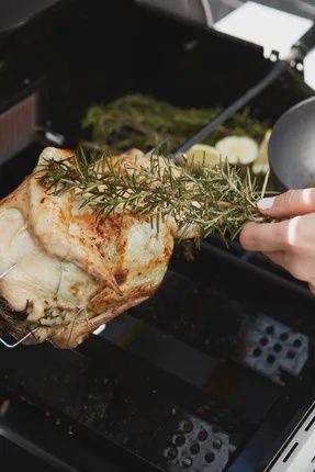 Barbecook Universeel draaispit met motor voor houtskoolbarbecues