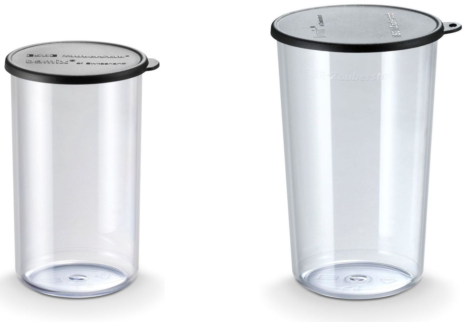 Bamix Bekerset  400 + 600 ml met deksel