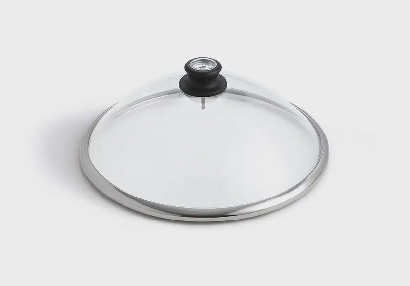 Lotusgrill glazen deksel met thermometer 35 cm