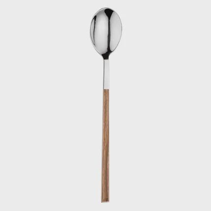 Sushi set van 6 mokkalepels teak 11cm