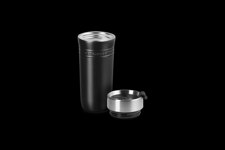 Le Creuset Thermosbeker on the go Matt Black