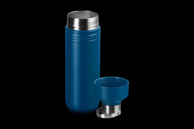 Le Creuset drinkfles on the go Deep Teal 1 liter