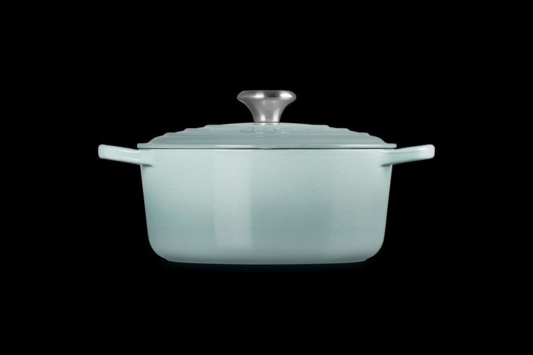 Le  Creuset Braadpan 24cm hoog Sea Salt