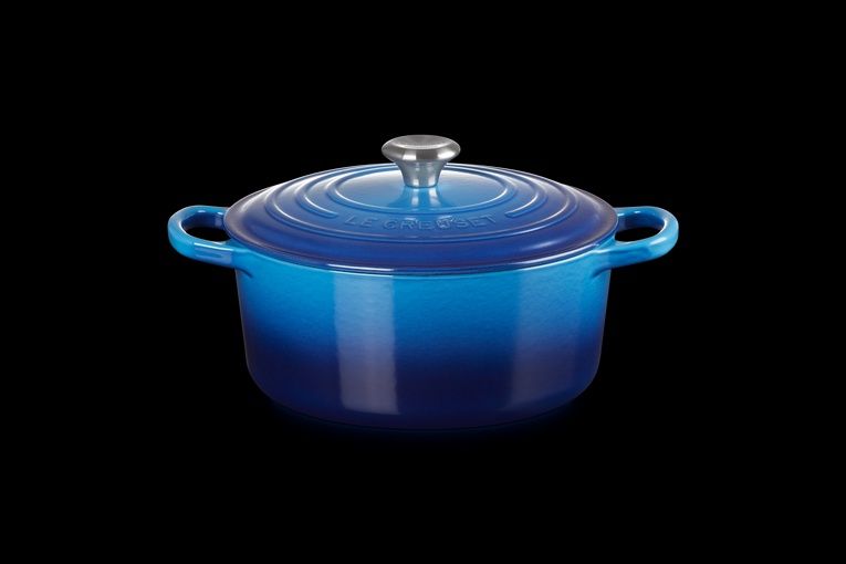 Le Creuset braadpan 30cm laag Azure