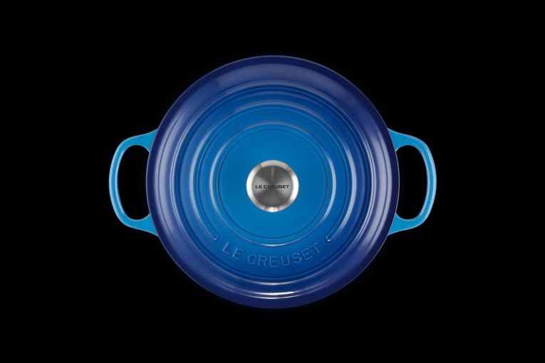 Le Creuset braadpan 30cm laag Azure