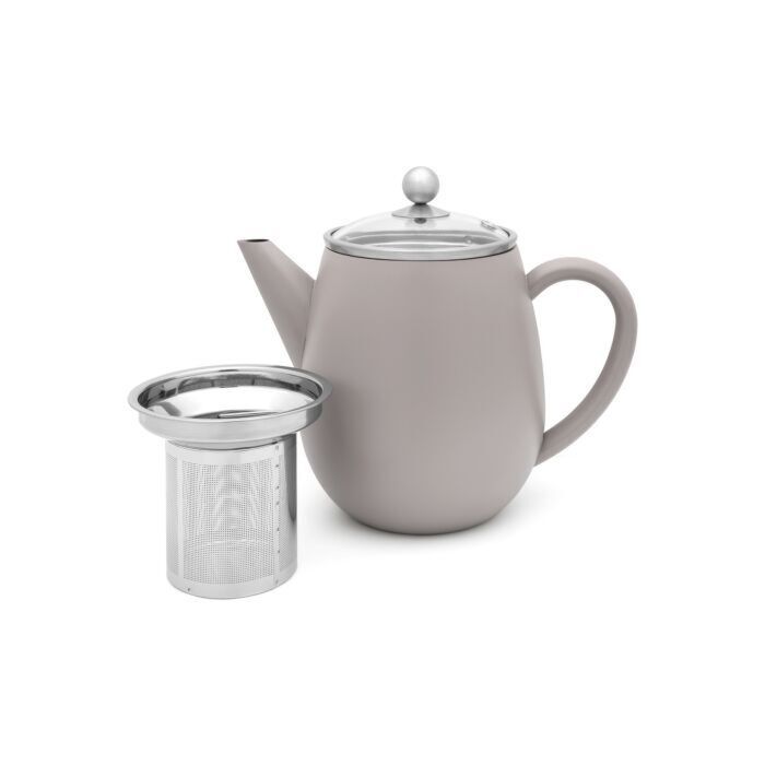 Bredemijer theepot Eva betongrijs 1,1 ltr