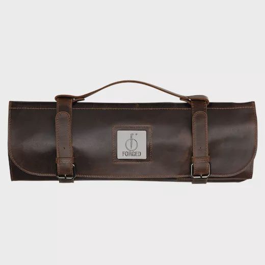 Forged Lederen foudraal bruin