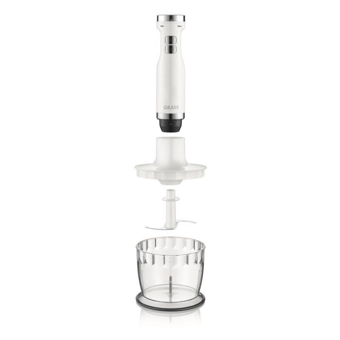 Graef Staafmixer met 5snelheden en turbostand- Wit