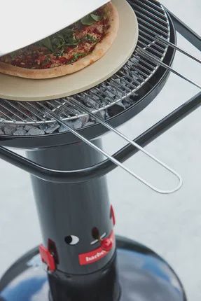 Barbecook Universele Pizzasteen vuurvaste klei - 36 cm