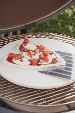 Barbecook Universele Pizzasteen vuurvaste klei - 36 cm