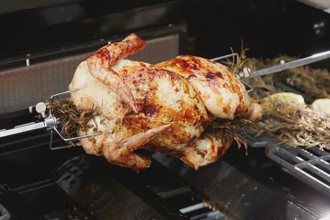 Barbecook Set van 2 rotisserie spitvorken