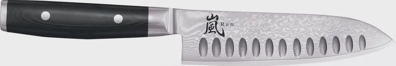 Yaxell Ran Santoku mes met Anti-kleefkuiltjes - 165mm