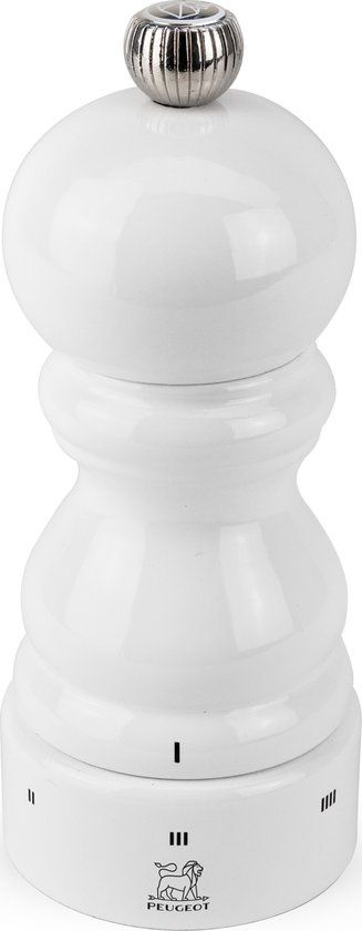 Peugeot Paris Uselect Zoutmolen - Laque-Wit-12 cm