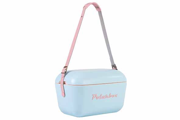 Polarbox Koelbox 12 ltr Sky Bleu-Baby Rose