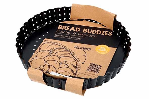 Birkmann Bread Buddies Taart/Quichevorm- non stick - geperforeerd 20 cm