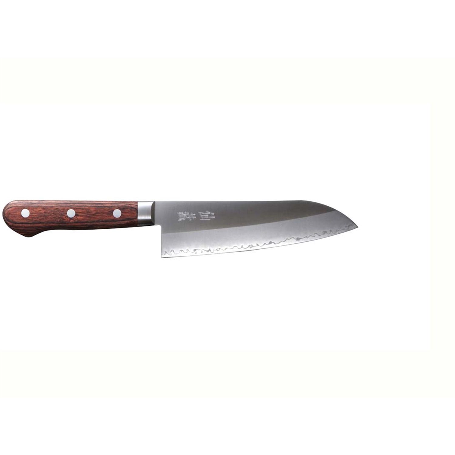 Suncraft Senzo Clad Santoku - 165mm - AS-01
