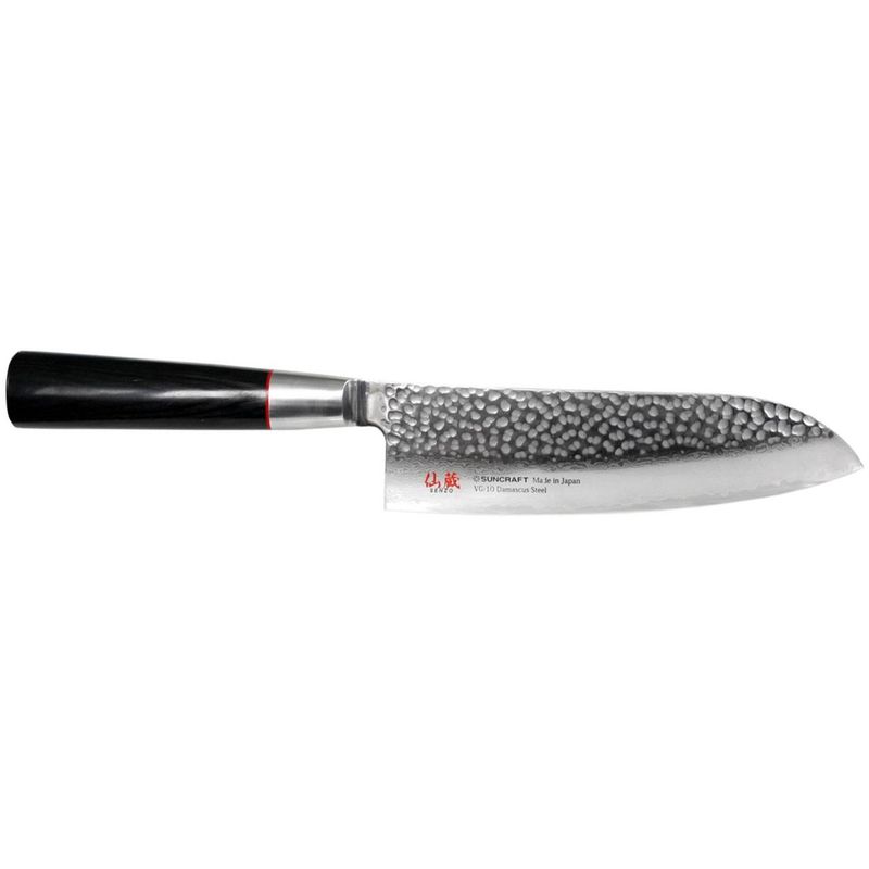 Suncraft Senzo Classic Santoku Knife 167mm-SZ-04