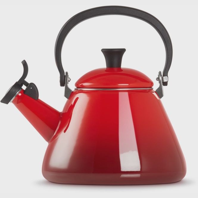 Le Creuset fluitketel Kone rood